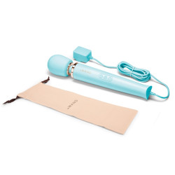 le WAND Wand Powerful Plug-In 34cm - Tête 62mm Bleu Ciel